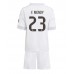 Real Madrid Ferland Mendy #23 Dětské Oblečení Domácí Dres 2025-26 Krátkým Rukávem (+ trenýrky)